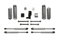 Fabtech 3" Sport System w/Dirt Logic 2.25 Shocks Kit for 2018-2024 Jeep Wrangler JL 4WD w/3" lift