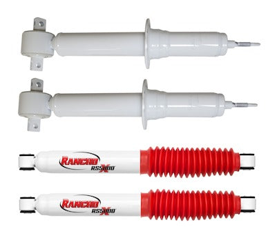 Chevrolet Silverado-1500 Rancho RS5000X Complete Set Front Struts and Rear Shocks