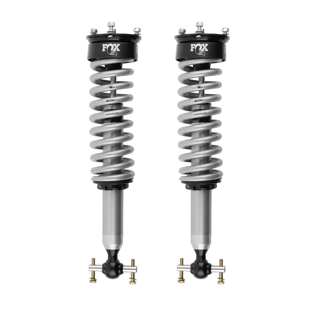 Fox 2.0 Performance Series Coilovers Front Pair for 2019-2024 Chevrolet Silverado 1500 4WD RWD w/2-3.5" lift