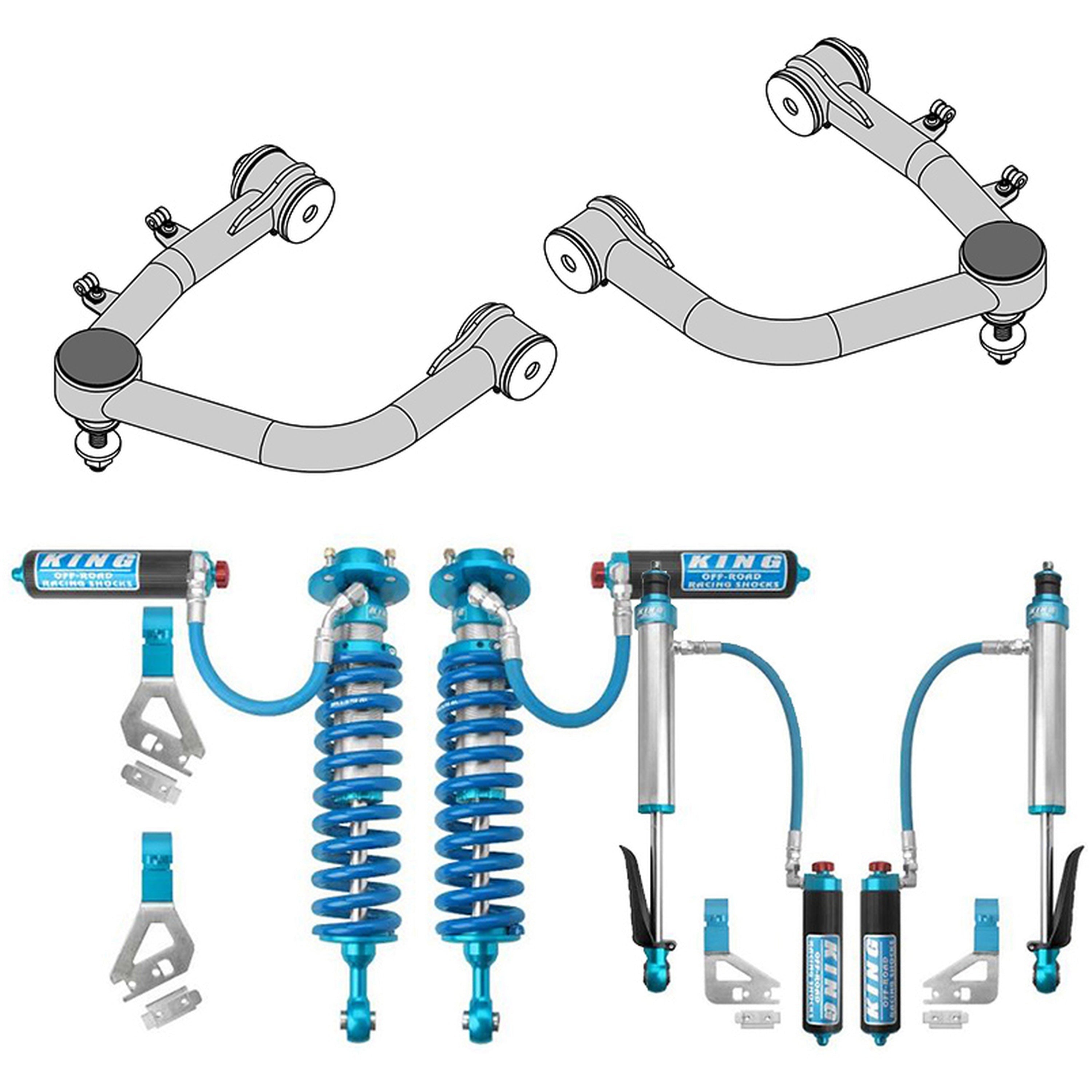 Performance Lift Kit w/ King 2.50"