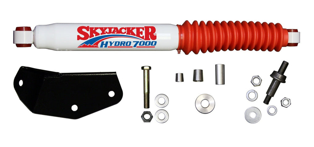 Skyjacker White Steering Stabilizer for 1999-2016 Ford F250 Super Duty 4WD RWD