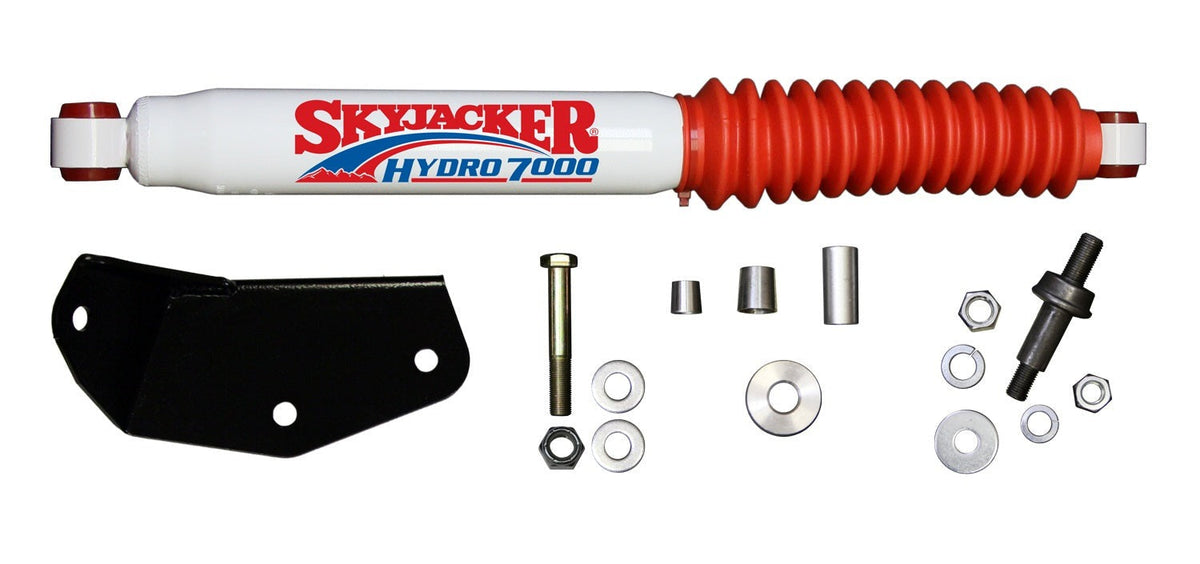 Skyjacker White Steering Stabilizer for 1999-2016 Ford F250 Super Duty 4WD RWD