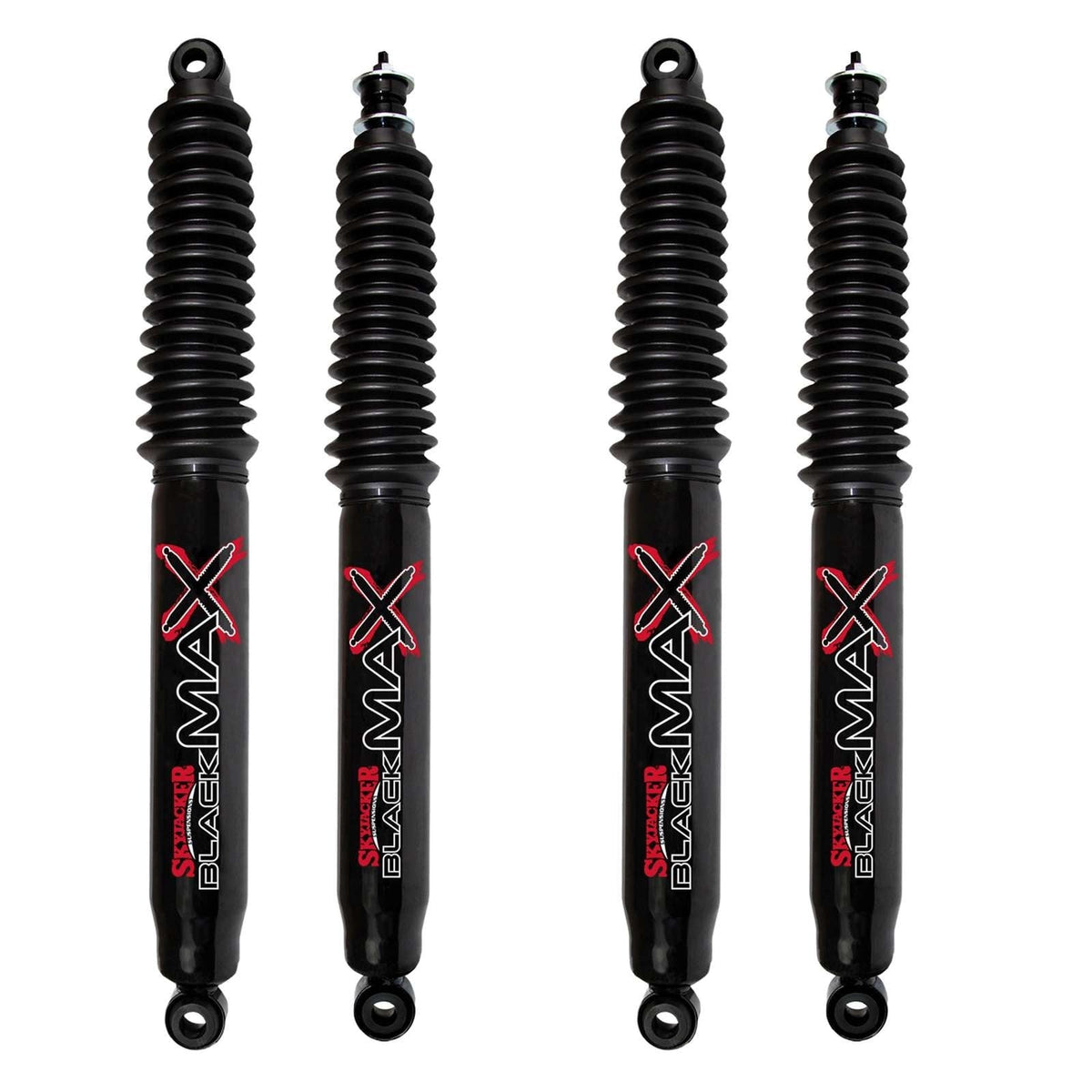 Skyjacker Black MAX Hydro Shocks Set for 2001-2010 GMC Sierra 2500 HD 4WD
