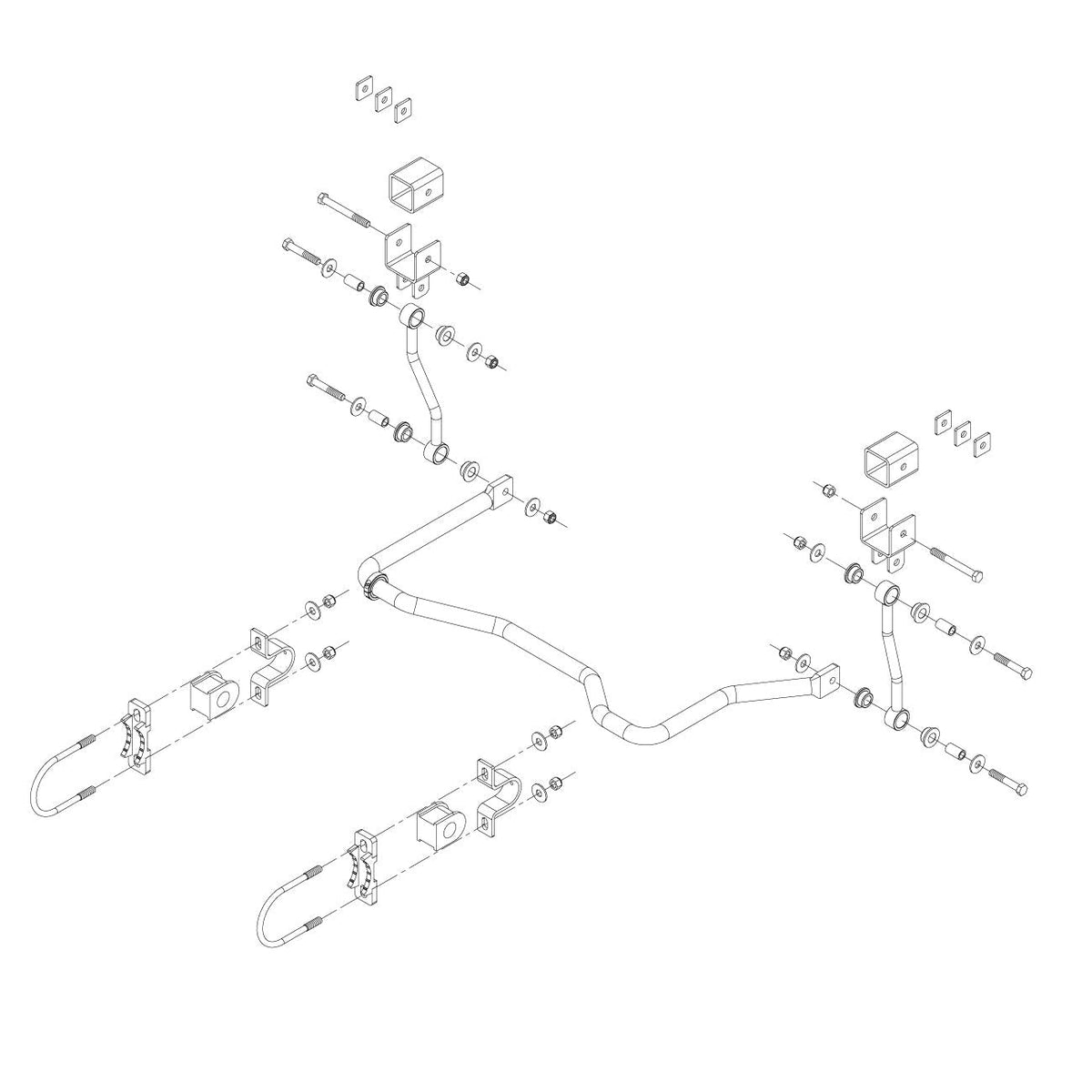 Roadmaster 1109-169 Rear Sway Bar