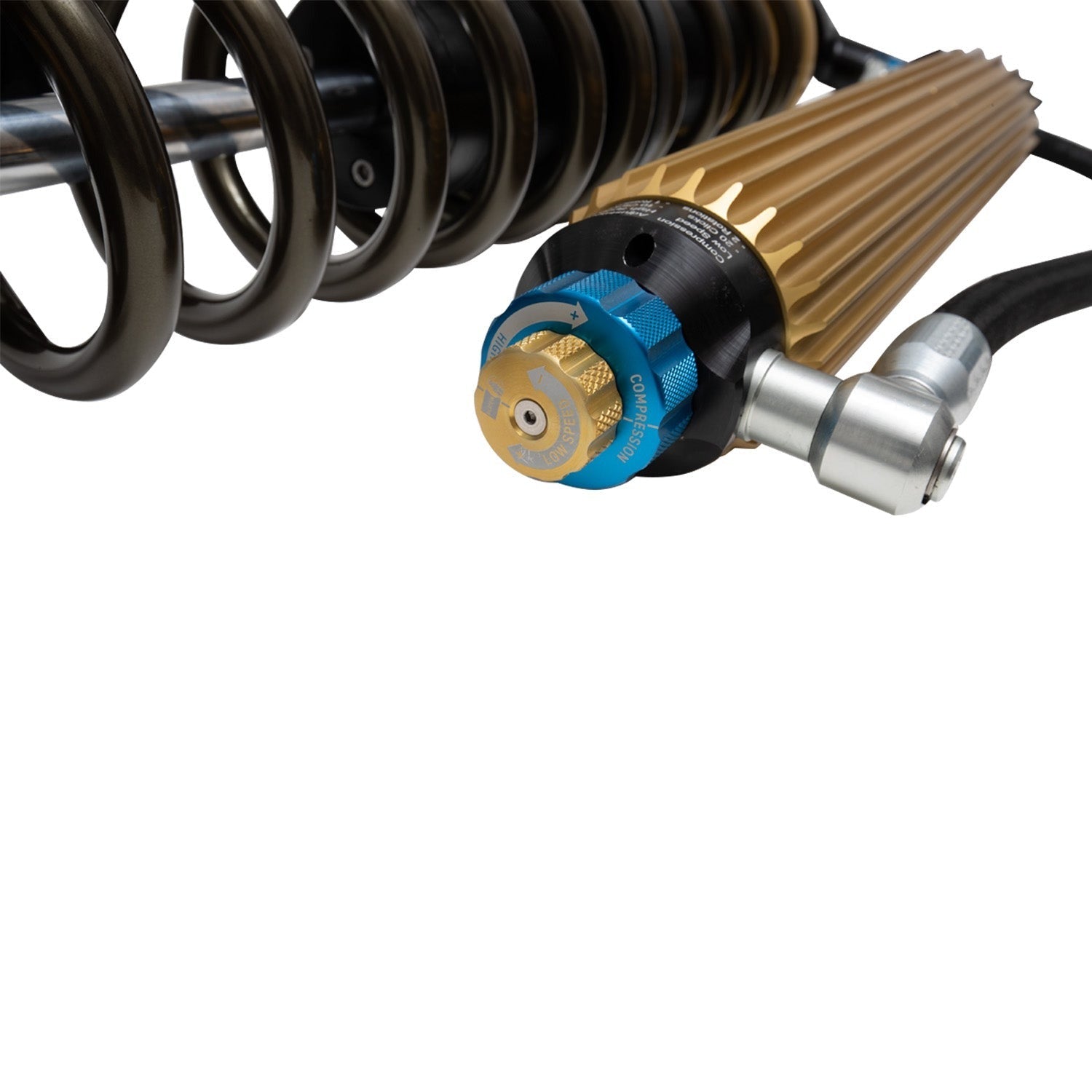 Bilstein 41-341766 Black Hawk Powersports Shock and Coil Spring Assembly Polaris RZR XP 4 1000