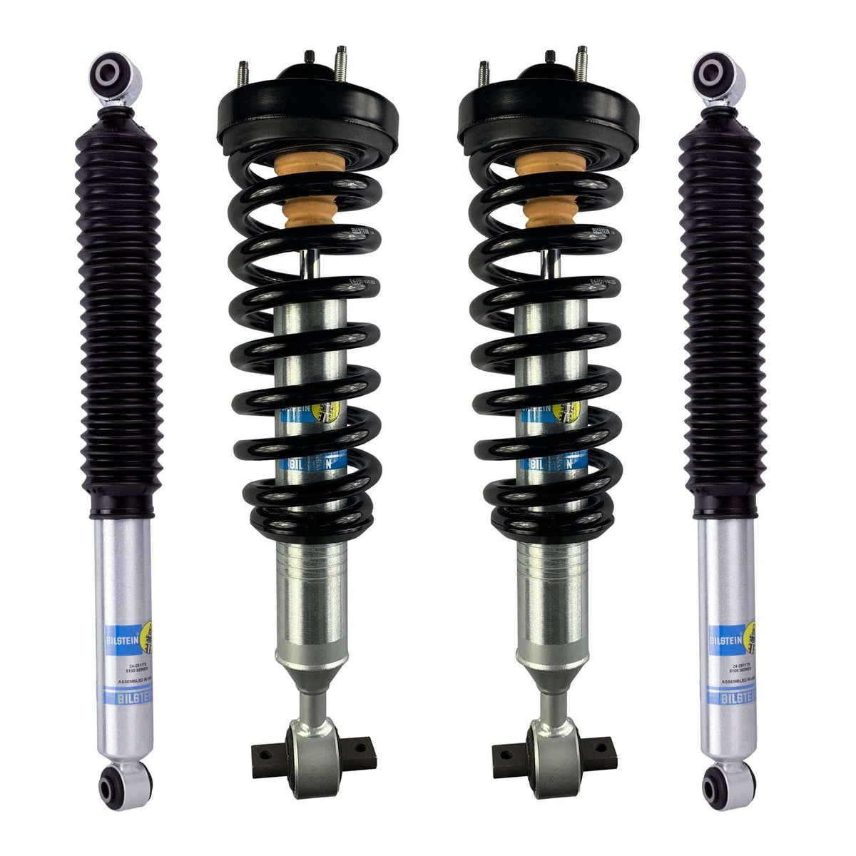 6112 Assembled & 5100/5160 Shocks Set for 2015-2020 GMC Yukon