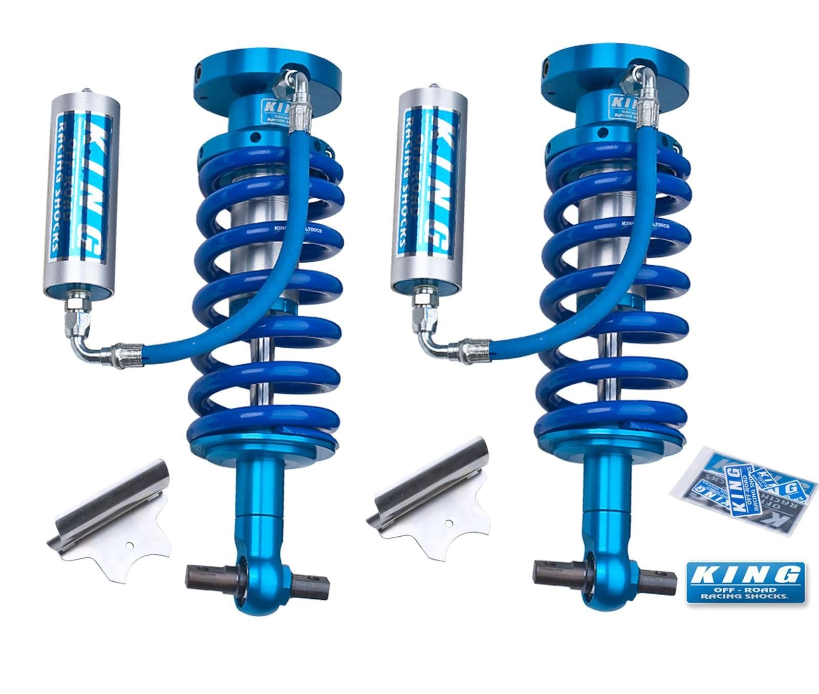 King Shocks 2.5 Performance Coilovers w/ Remote Reservoir Front Pair for 2007-2020 Chevrolet Tahoe 4WD