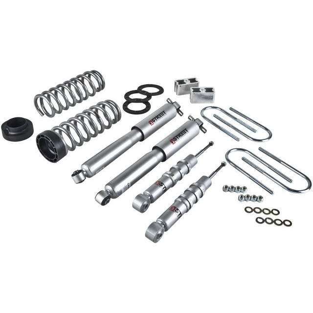 Belltech 601SP Lowering Kit Front And Rear Complete Kit W/ Street Performance Shocks