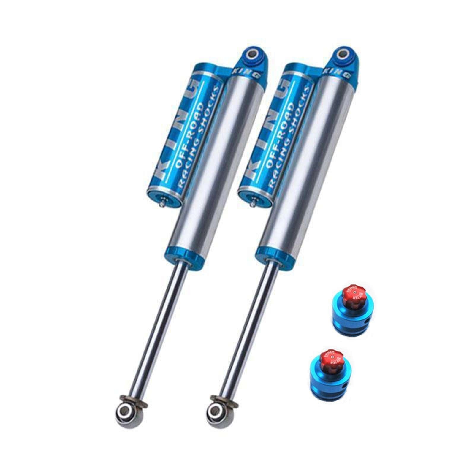 King Shocks 2.5 Performance Piggyback Shocks Rear Pair for 2007-2018 GMC Sierra 1500 4WD