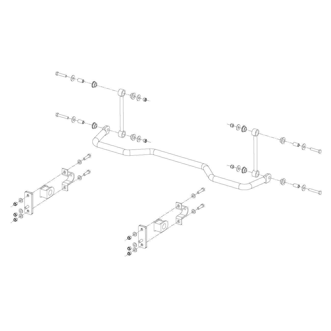 Roadmaster 1129-150 Rear Sway Bar