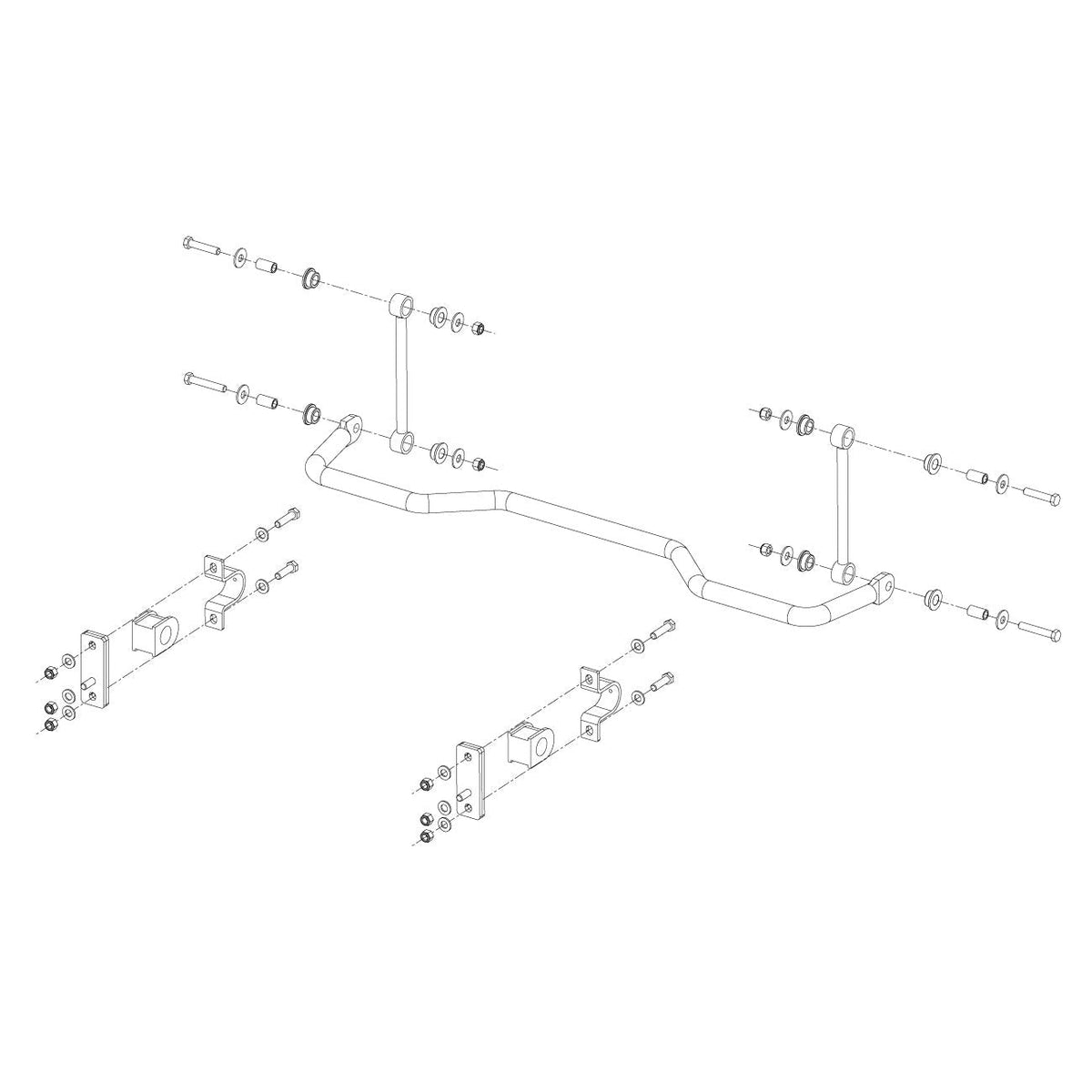 Roadmaster 1129-150 Rear Sway Bar