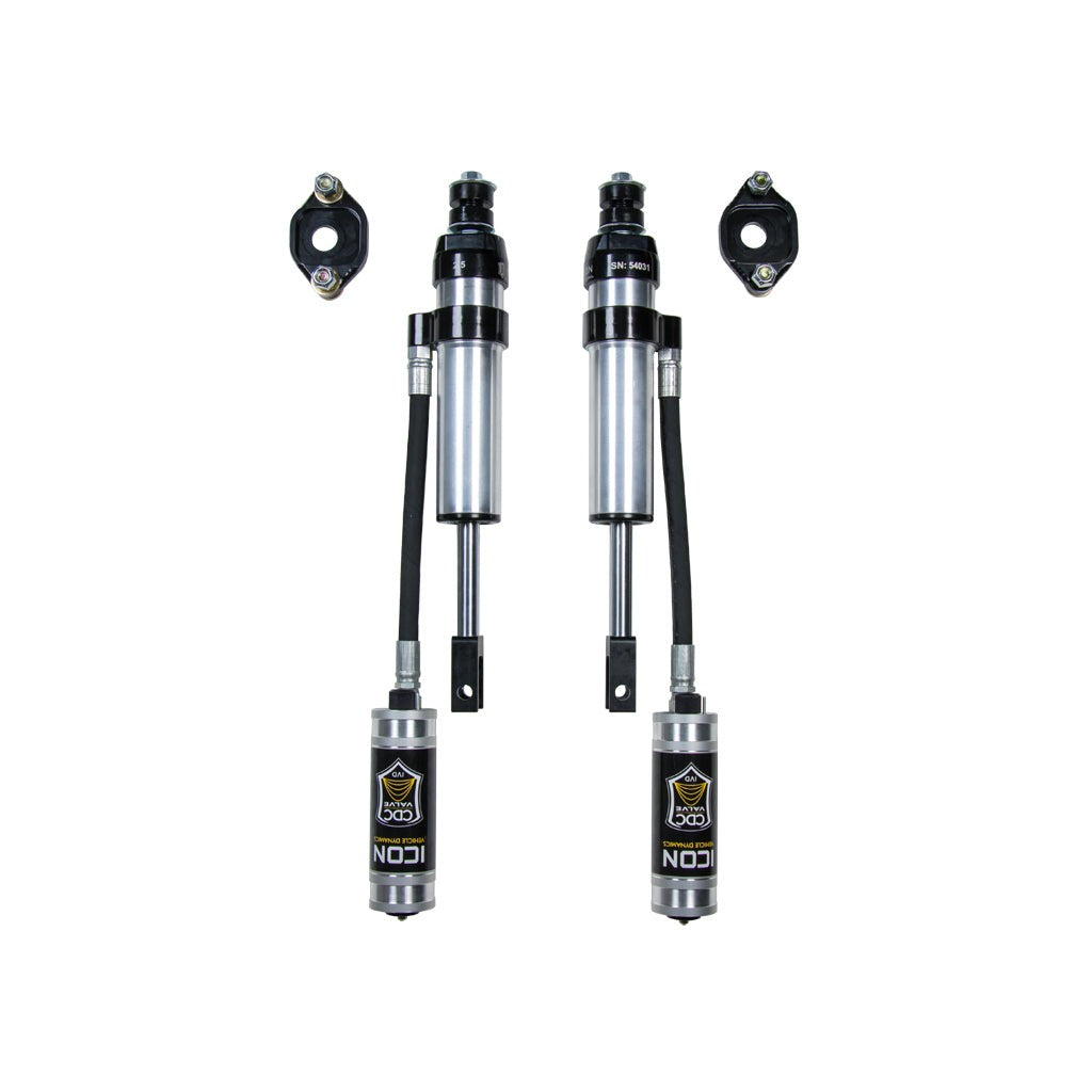 ICON 77832CP GM 2500/3500 HD 0-2" Lift Front Ex Travel 2.5 VS RR/CDCV Shocks Pair