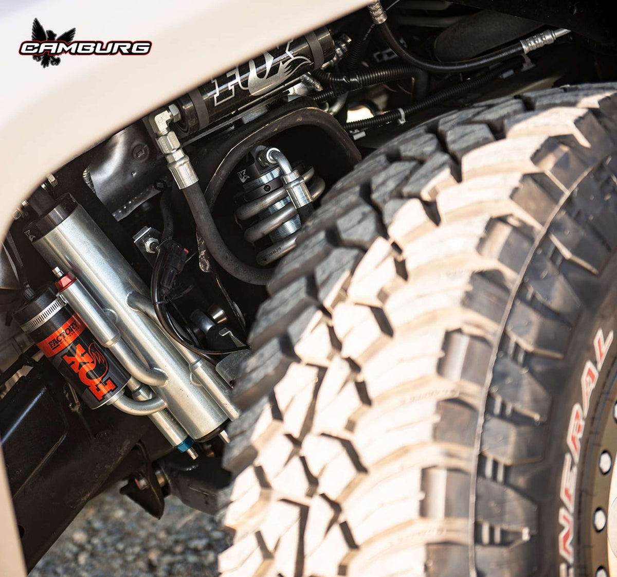 Camburg Chevy/GMC 1500 2wd/4wd 07-18 Long Travel Bypass Shocks - FOX 3.0 Pair