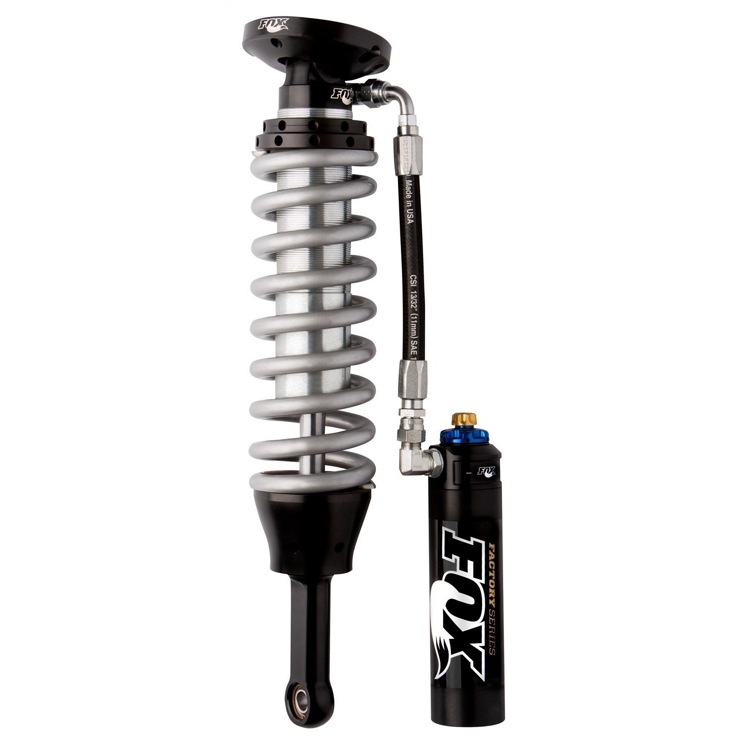 FOX 883-06-093 Front 2.5 Factory Series Coil-over Reservoir - Adjustable Ford Ranger T6 4WD 0-2 Inch Lift (Pair)