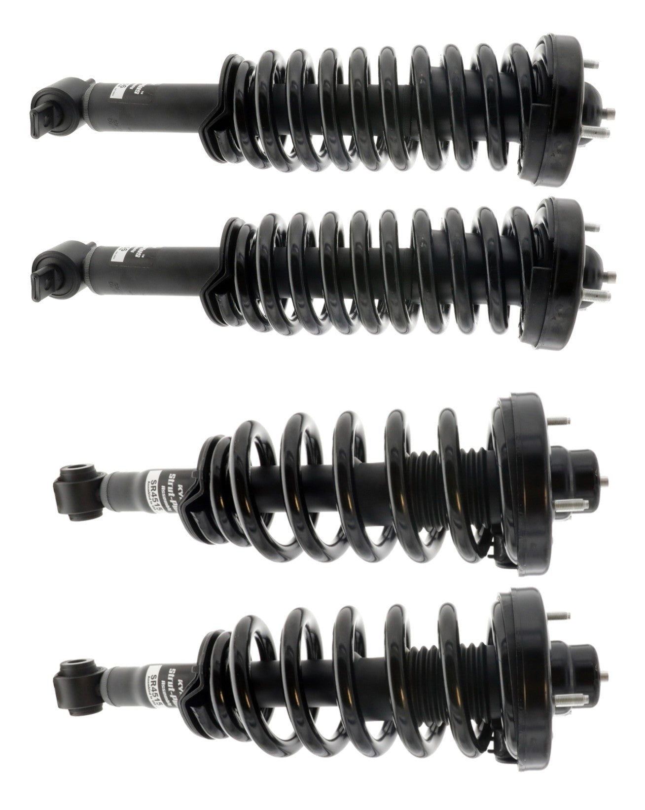KYB Strut-Plus Assembly Front and Rear Kit SR4456, SR4515
