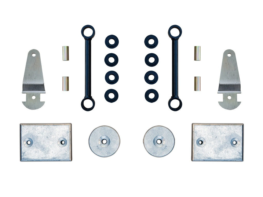 Icon 3" Box Kit Rear for 2007-2018 Jeep Wrangler JK