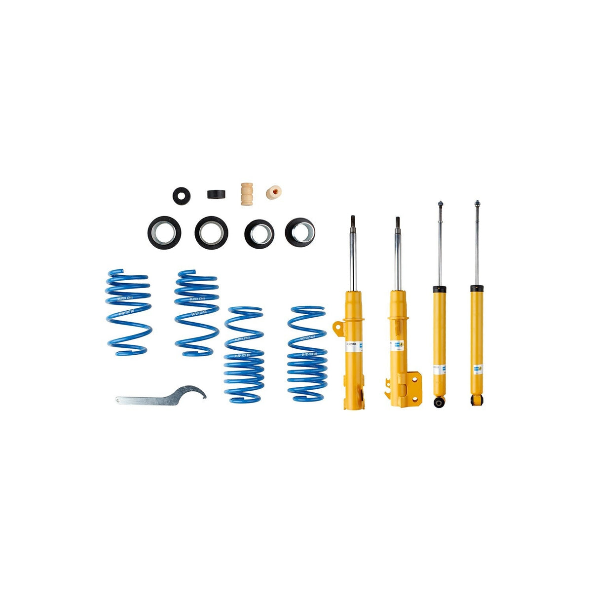 Bilstein 47-237834 Front and Rear B14 (PSS) Suspension Kit Toyota Yaris