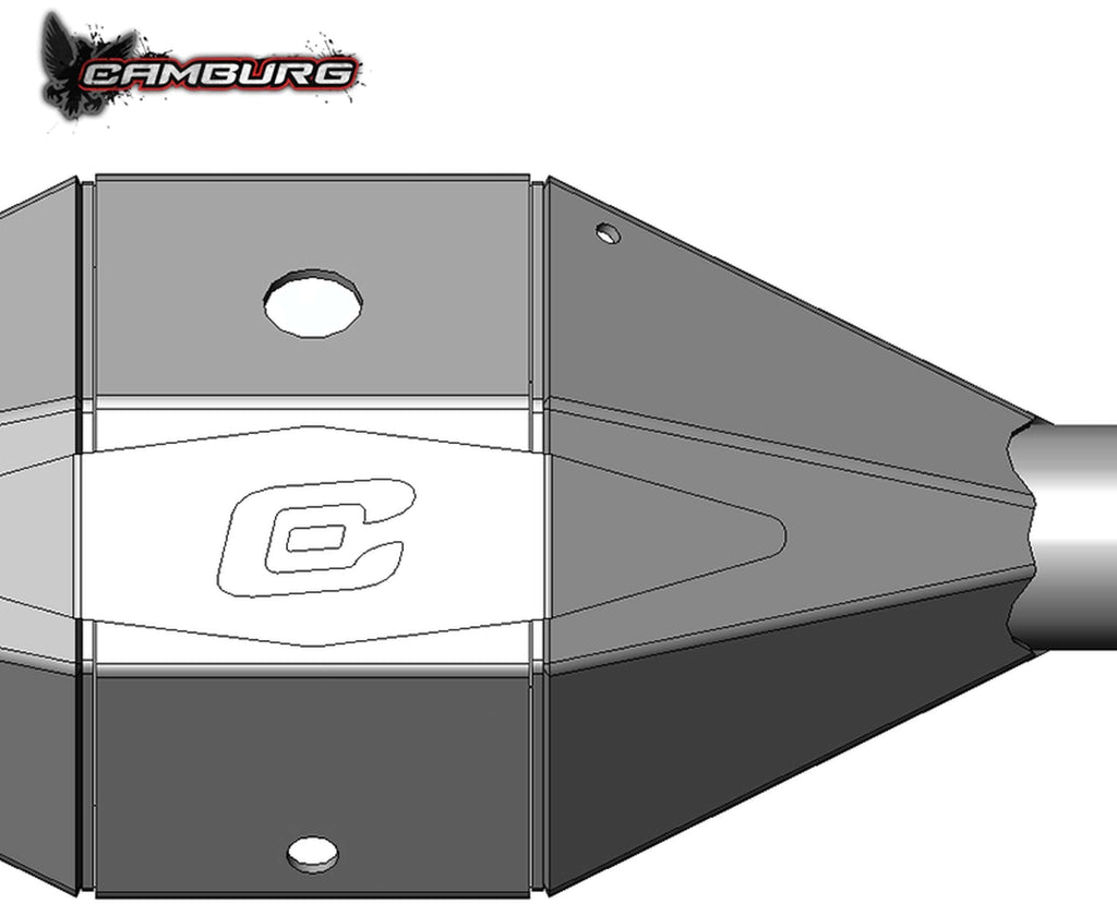 Camburg 3.50" MIG Builder Series 9" Rear Axle Housing Only (A50)