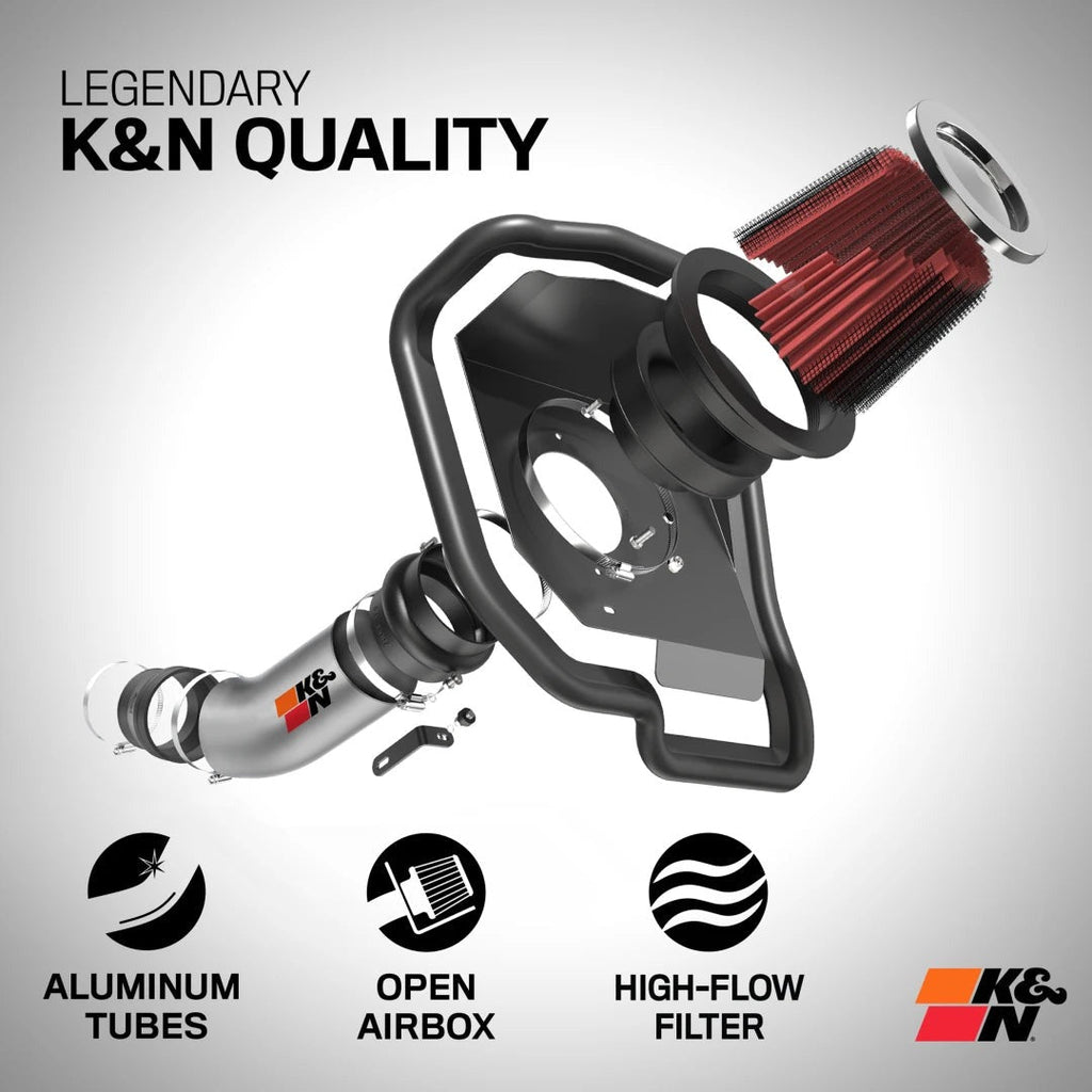 Cold Air Intake High-flow, Aluminum Tube | V6-3.4/3.5L fits 2022+ Toyota Tundra