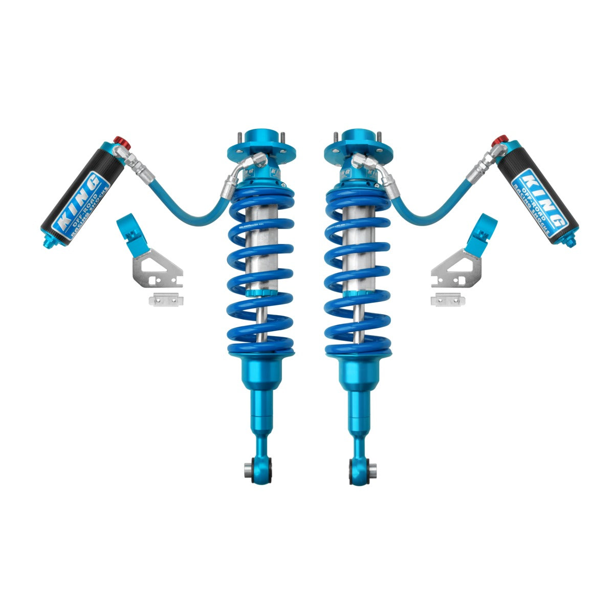 King 25001-408A Front 2.5 Coilover W/ Remote Res. & Adjuster (Pair) Toyota Tacoma
