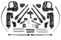 Fabtech 8" 4 Link System w/Dirt Logic 4.0 Coilovers & Rear 2.25 Shocks Kit for 2008-2016 Ford F250 Super Duty 4WD w/8.0" lift w/Overload