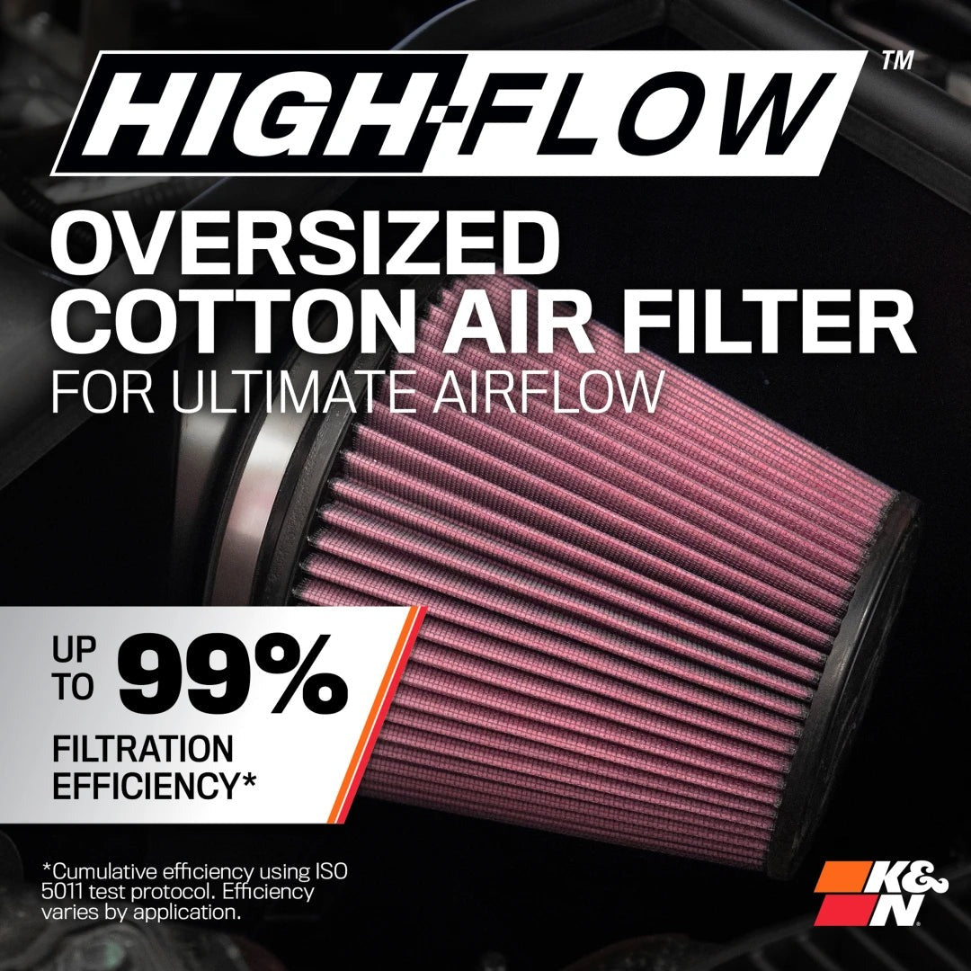 Cold Air Intake - High-flow, Aluminum Tube - Fits 2005-2023 Toyota Tacoma L4-2.7L