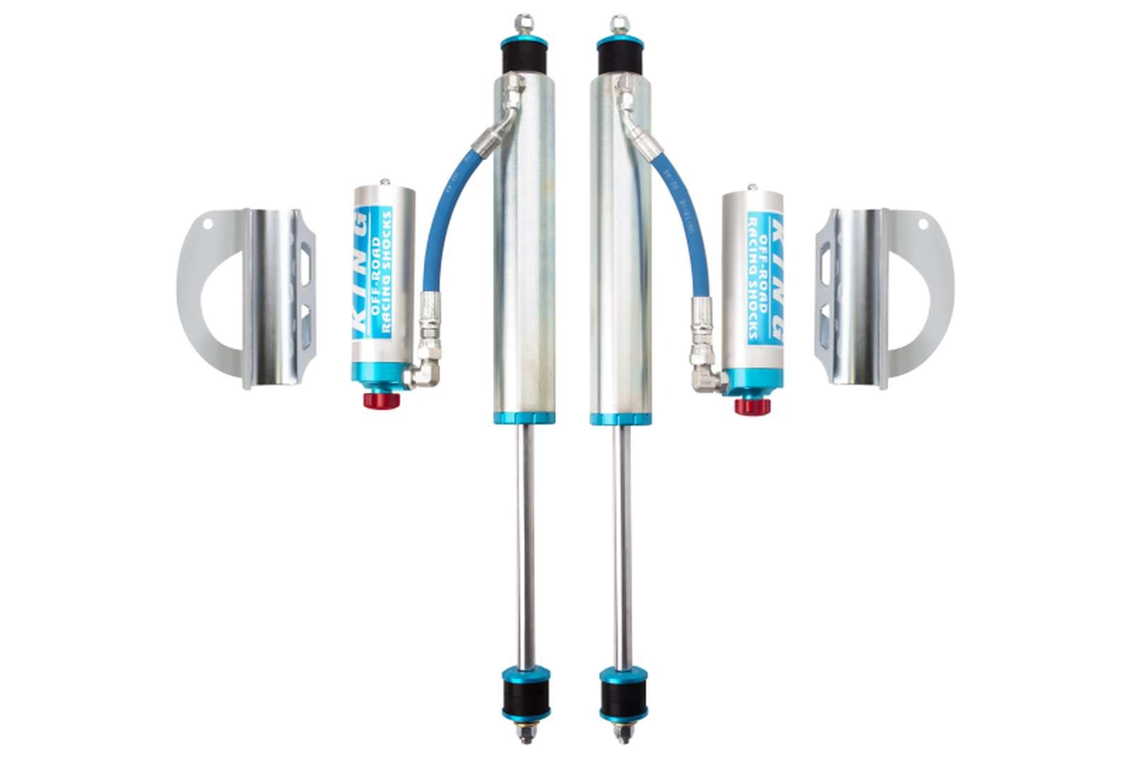 King Shocks 2.5 Performance w/ Remote Reservoir Shocks Front Pair for 1989-1997 Toyota Land Cruiser 80 4WD