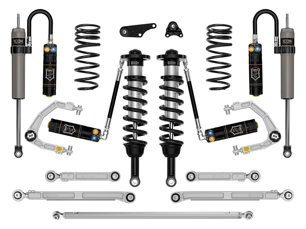 Icon 1.25-3" Lift Stage 11 Suspension System Billet Kit for 2025 Toyota 4Runner 4WD
