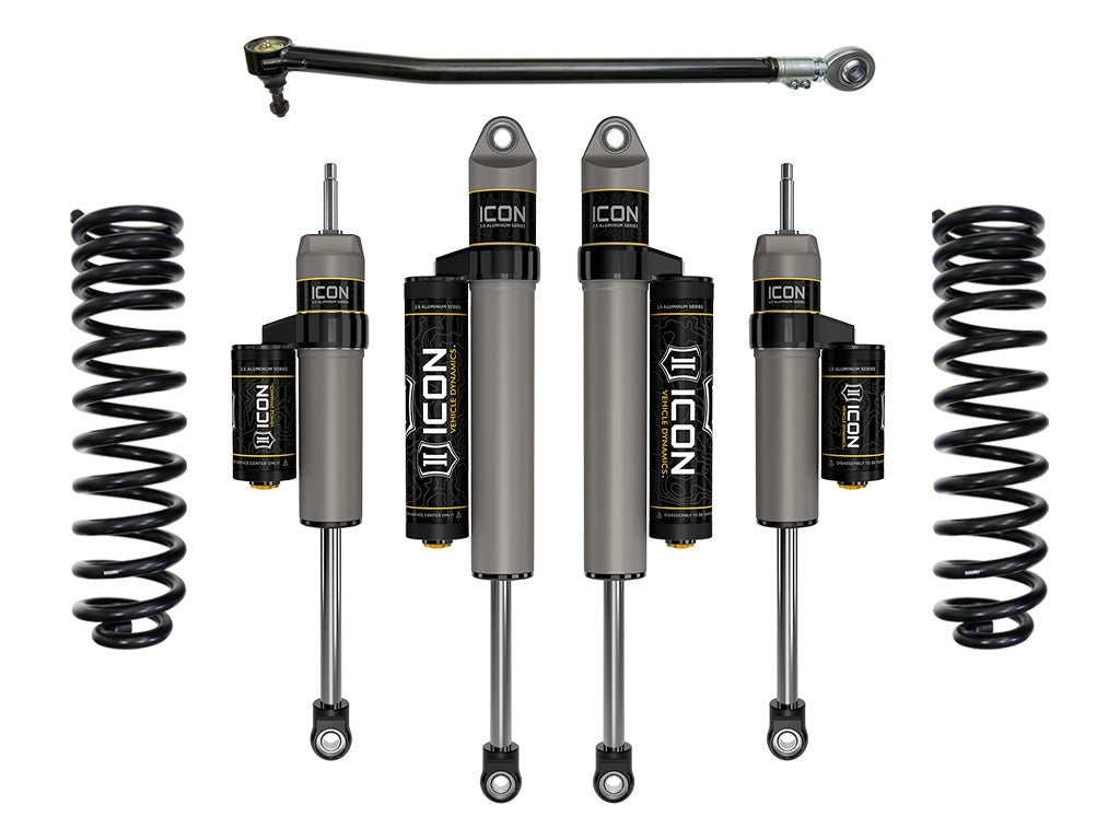 Icon 2.5" Stage 3 Suspension System Kit for 2023 Ford F250 Super Duty Gas Std Cab Pickup