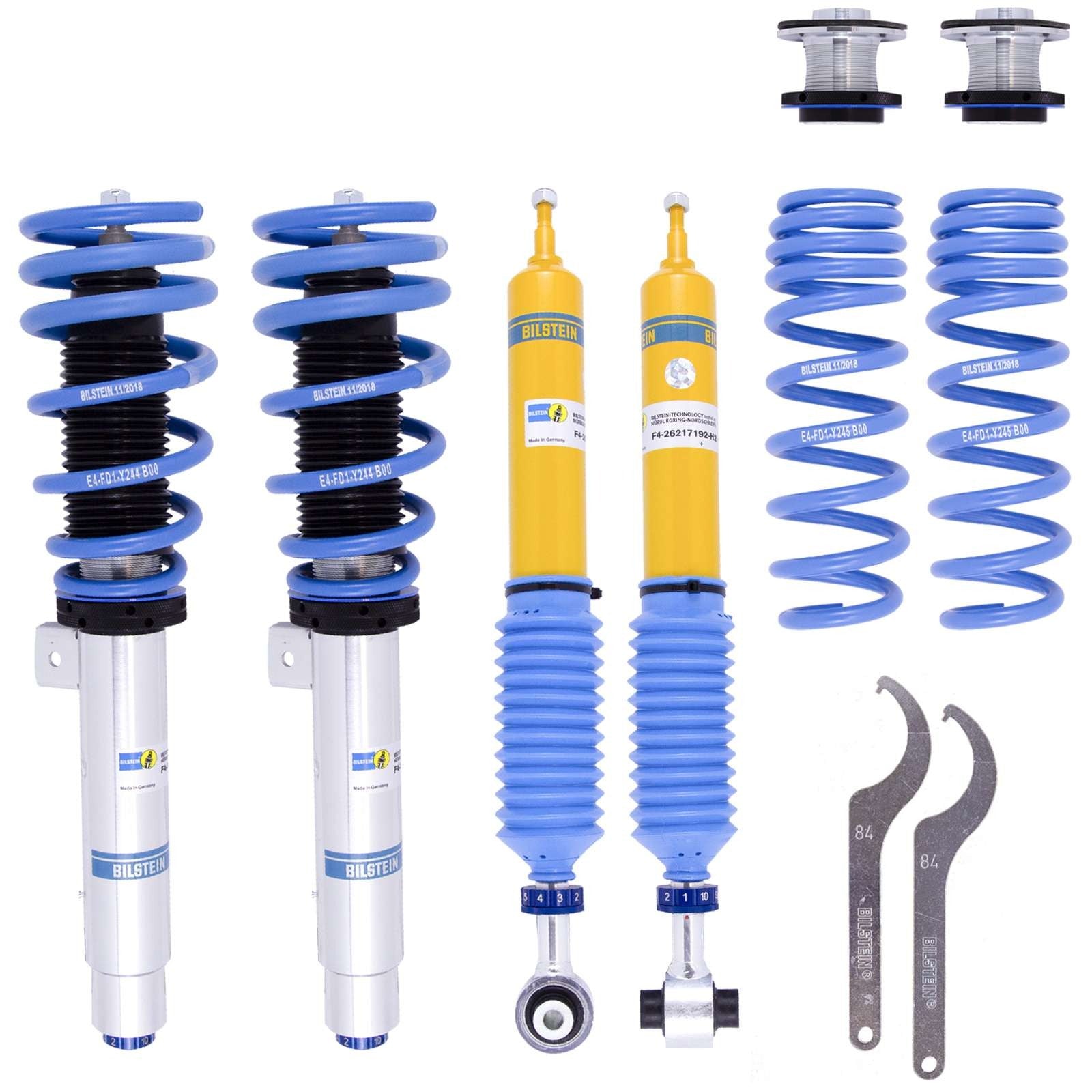 Bilstein B16 PSS10 Suspension Kit for 2017-2020 BMW 430i 10-30mm Incl. Gran Coupe
