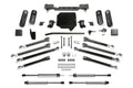 Fabtech 3" Crawler Lift Kit w/Dirt Logic 2.25 Shocks for 2020-2024 Jeep Gladiator 4WD w/3" lift