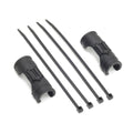 ICON 252012 -4 To -10 Shock Reservoir Hose Shield Kit