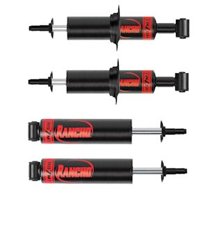 Toyota Tacoma Complete Set Rancho RS7MT Front Strut and Rear Shocks