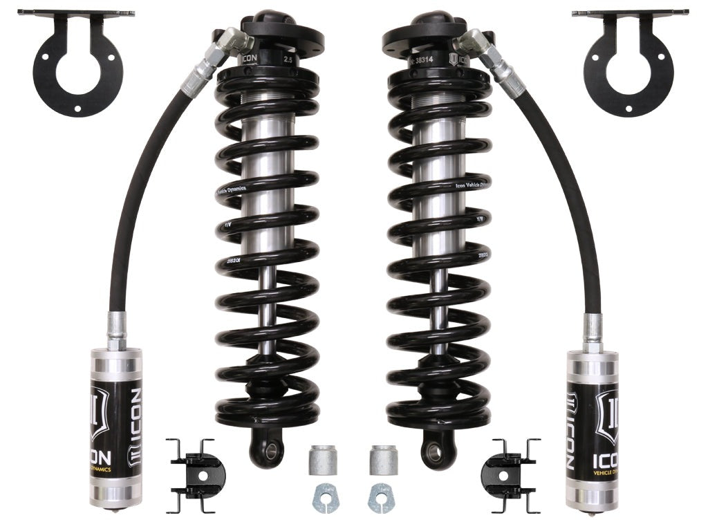 Icon 2.5-3" Lift Bolt-In Coilover Conversion Kit for 2020-2022 Ford F250 Super Duty 4WD w/2.25-2.75" lift Tremor