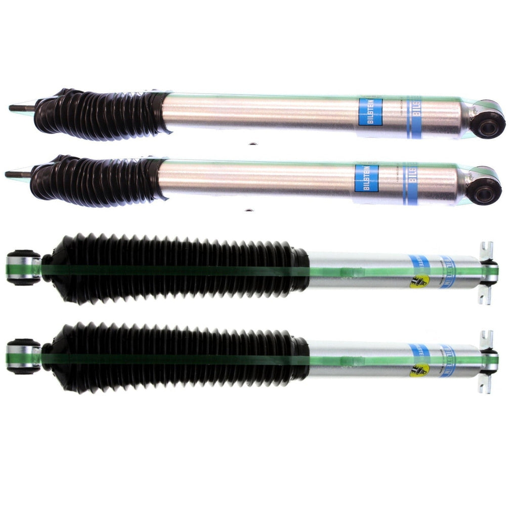 Bilstein B8 5100 Front and Rear Shocks For 3.5-5" Short Arm Lift Kit 24-186995, 33-186887