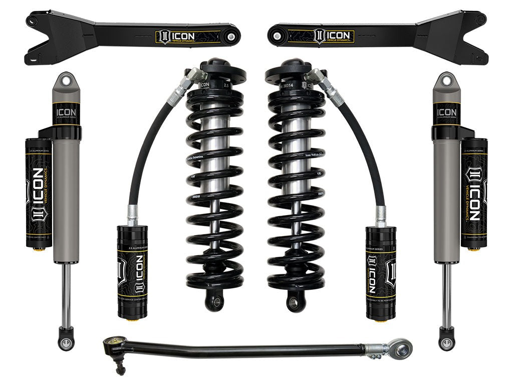 Icon 2.5-3" Stage 3 Coilover Conversion System w/Radius Arms Kit for 2023-2025 Ford F250 Super Duty Diesel