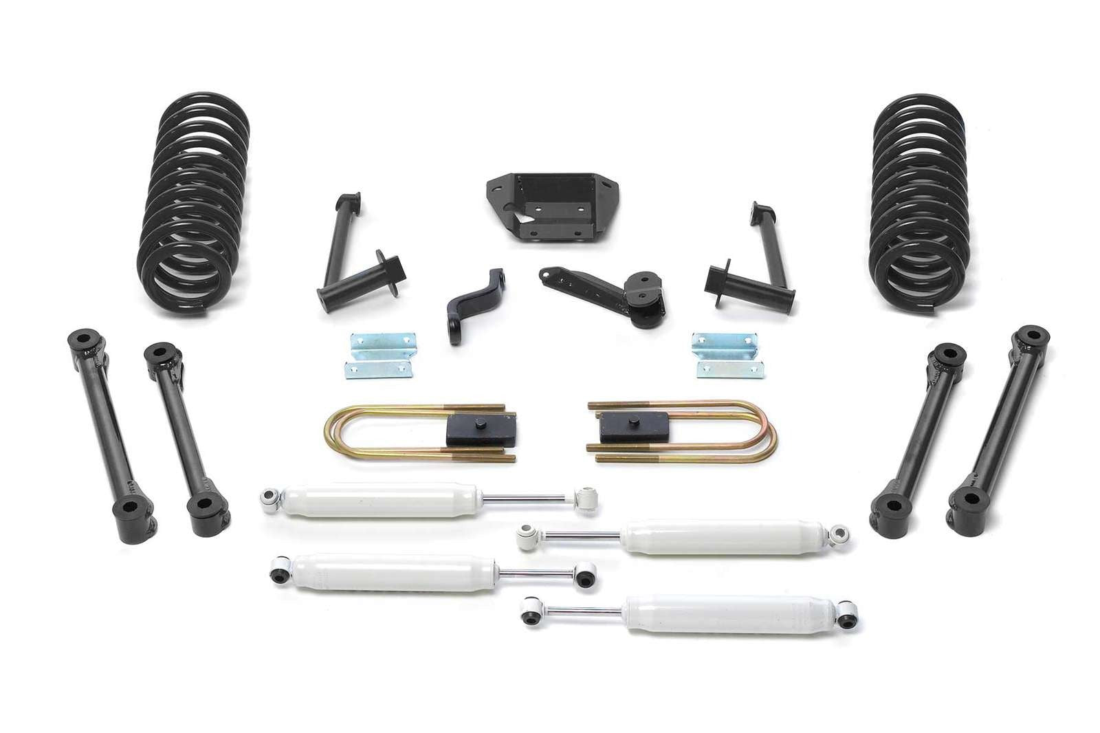 Fabtech 6" Performance System w/Performance Shocks Kit for 2009-2013 Ram 3500 4WD w/6" lift