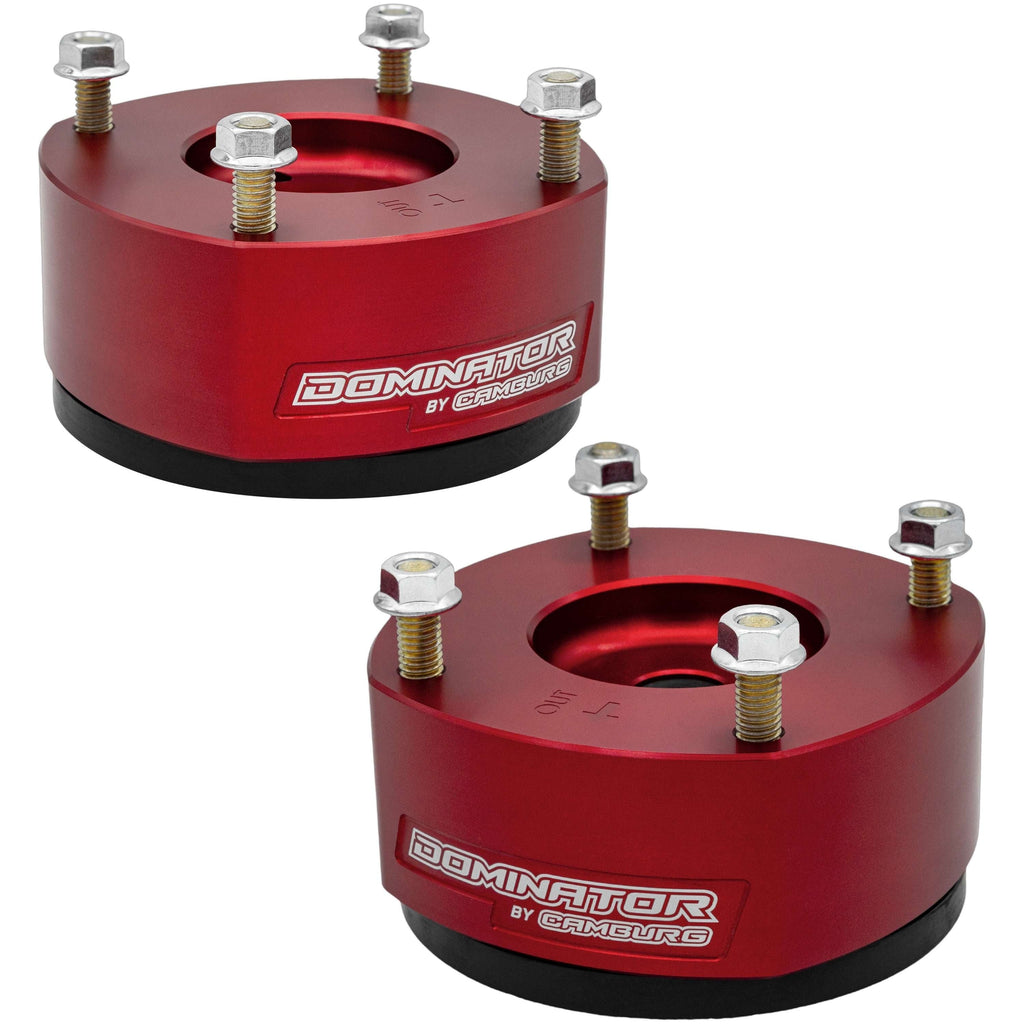 Camburg Toyota Tundra 07-21 2.00" Front Spring Preload Spacer Kit - Red