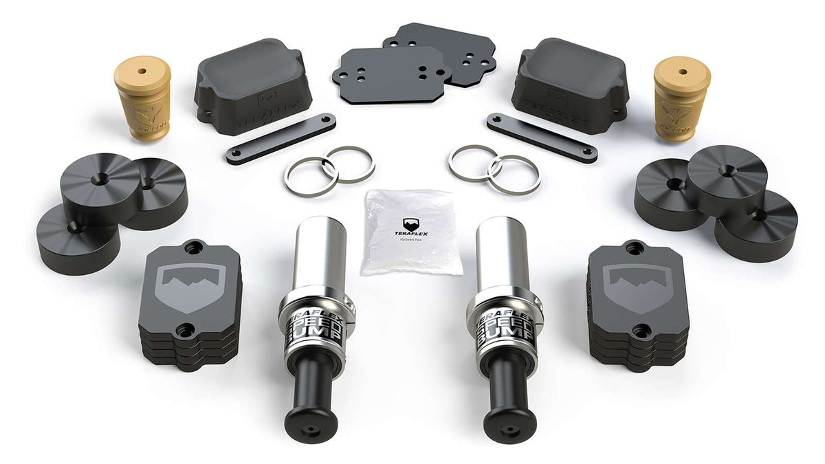 Teraflex Stroke SpeedBump 3" Progressive Bump Stop Kit for 2007-2018 Jeep Wrangler JK 4WD w/4.5" lift