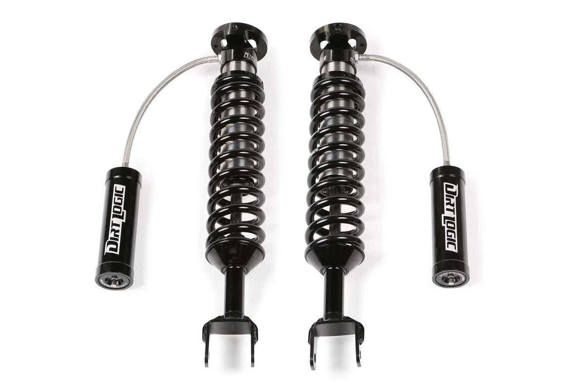 Fabtech Dirt Logic 2.5 Reservoir Coilovers Front Pair for 2009-2018 Ram 1500 4WD w/6" lift
