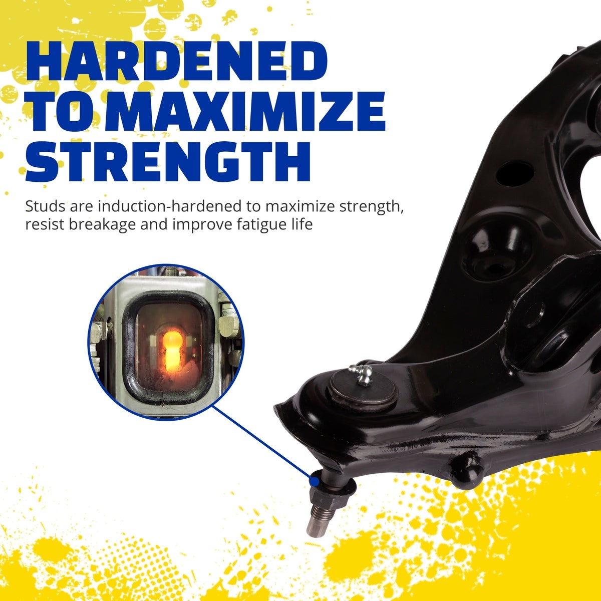 MOOG RK623678 Front Right Upper Forward Control Arm and Ball Joint Assembly for Audi Q5