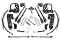 Fabtech 8" 4 Link System w/Dirt Logic 4.0 Coilovers & Rear 2.25 Shocks Kit for 2008-2016 Ford F350 Super Duty 4WD w/8.0" lift