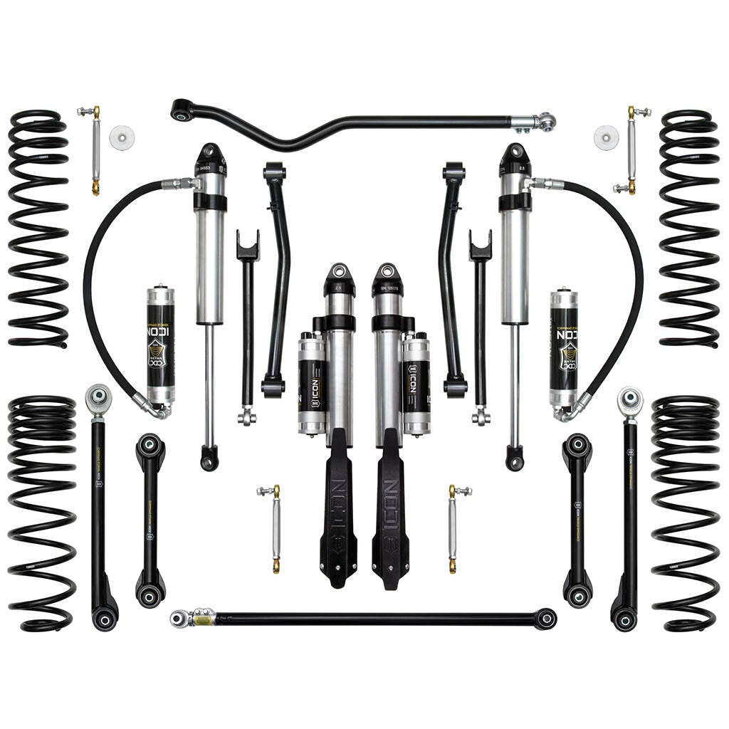 ICON K22108T Stage 8 Suspension System Tubular UCA Jeep Gladiator 2.5" Lift