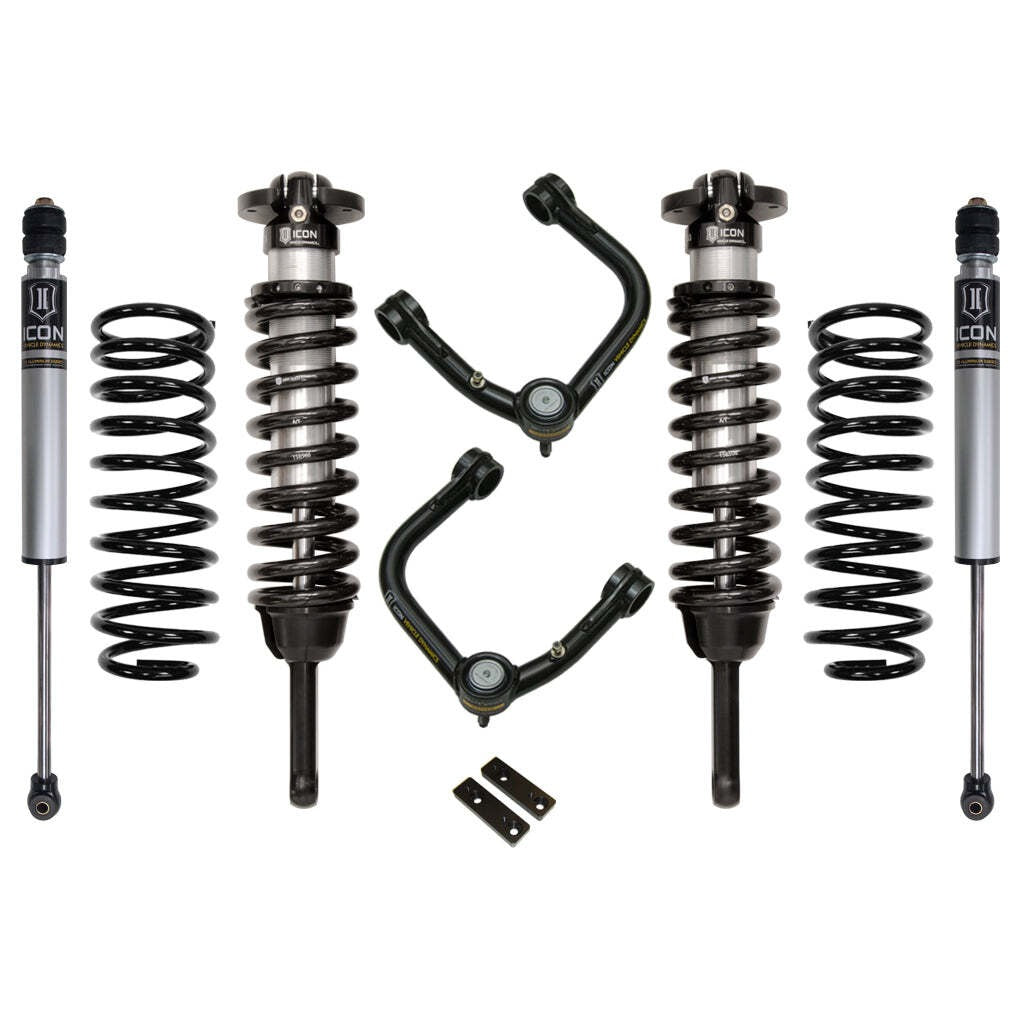 ICON K53052T Stage 2 Suspension System Tubular UCA Toyota 4Runner/FJ Cruiser 0-3.5" Lift