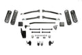 Fabtech 2" Trail Lift Kit w/Shocks Extensions for 2020-2024 Jeep Gladiator 4WD w/2" lift