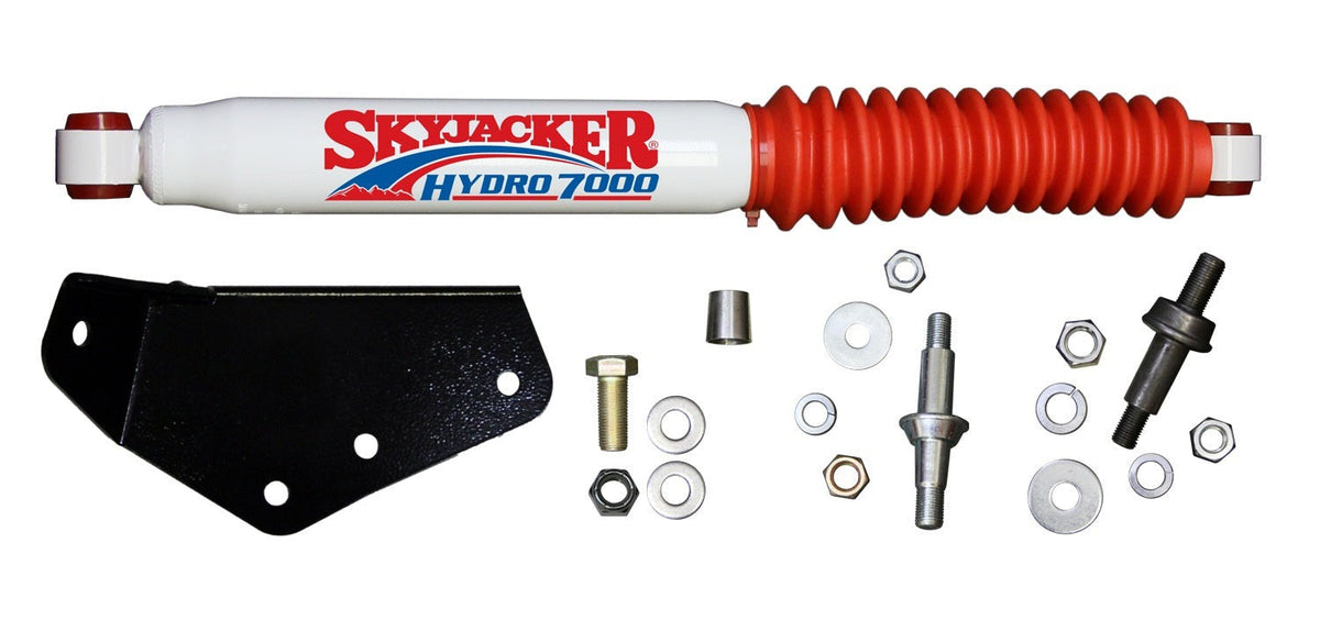 Skyjacker White Steering Stabilizer for 1999-2016 Ford F250 Super Duty 4WD RWD