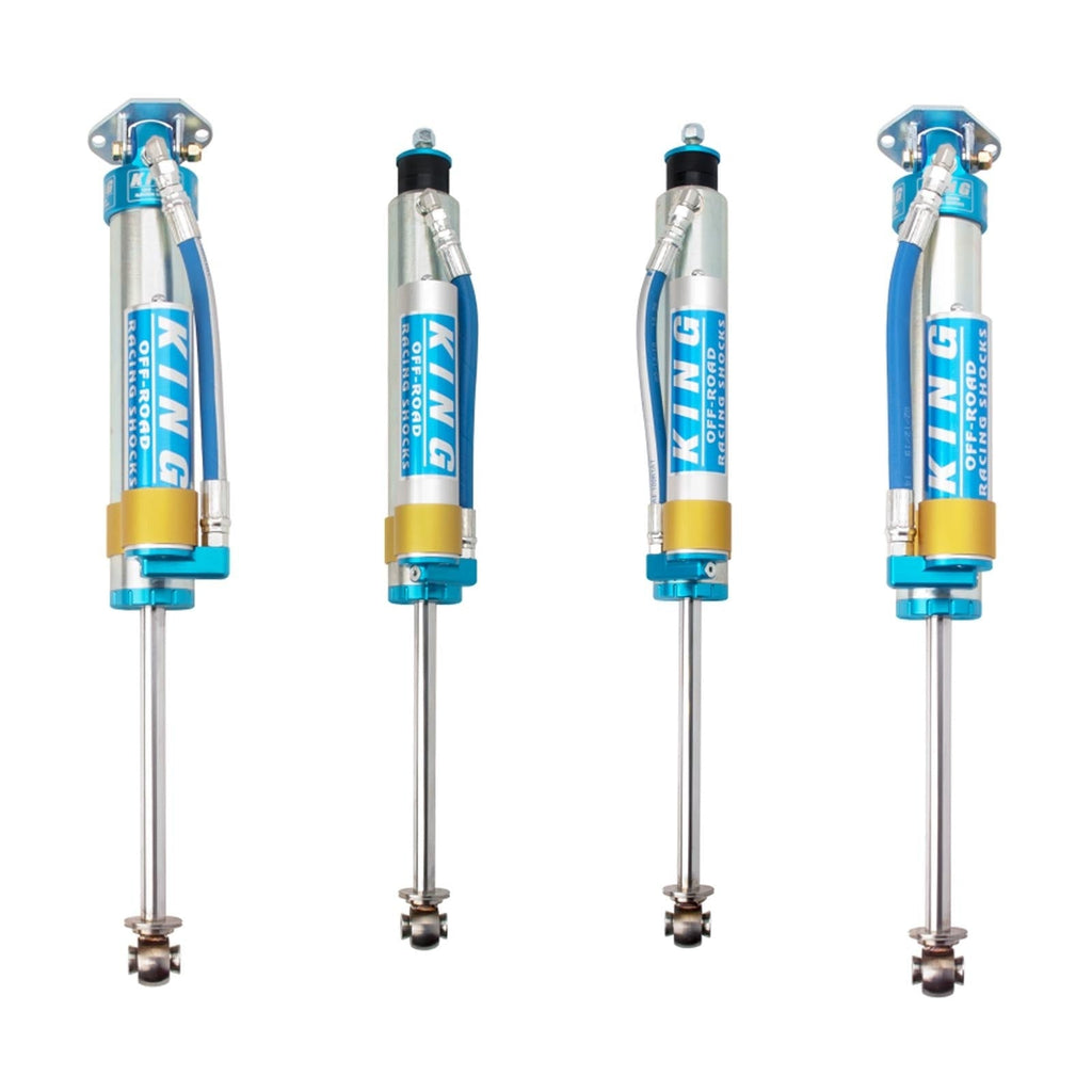 King Shocks 2.5 Performance w/ Remote Reservoir Shocks Set for 2005-2016 Ford F350 Super Duty 4WD w/4-6" lift