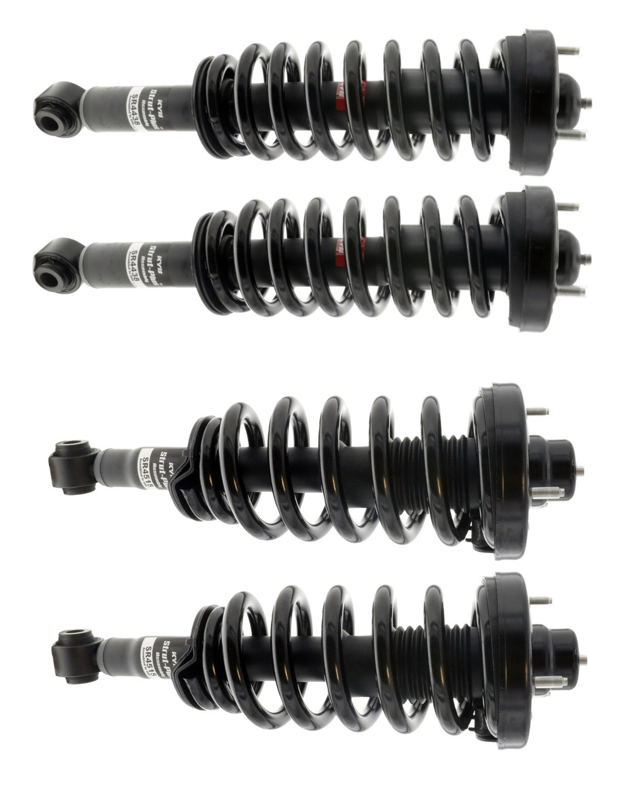 KYB Strut-Plus Assembly Front and Rear Kit SR4438, SR4515