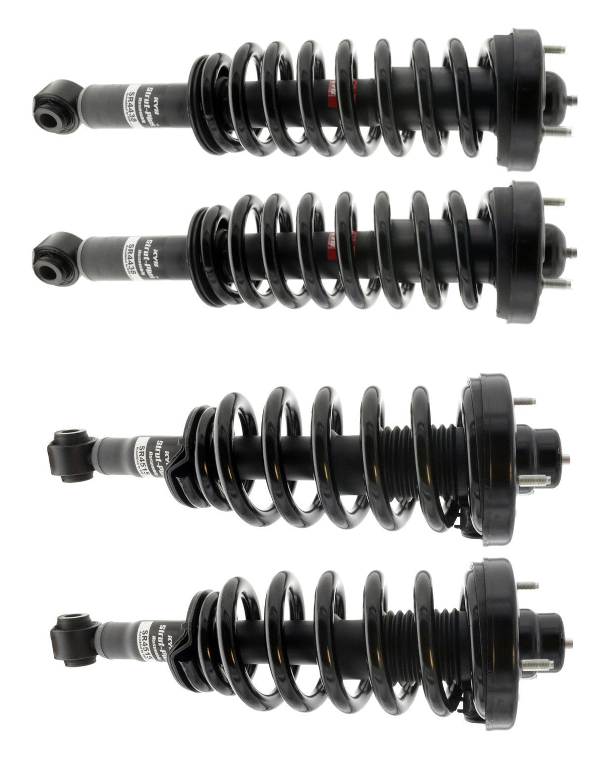 KYB Strut-Plus Assembly Front and Rear Kit SR4438, SR4515