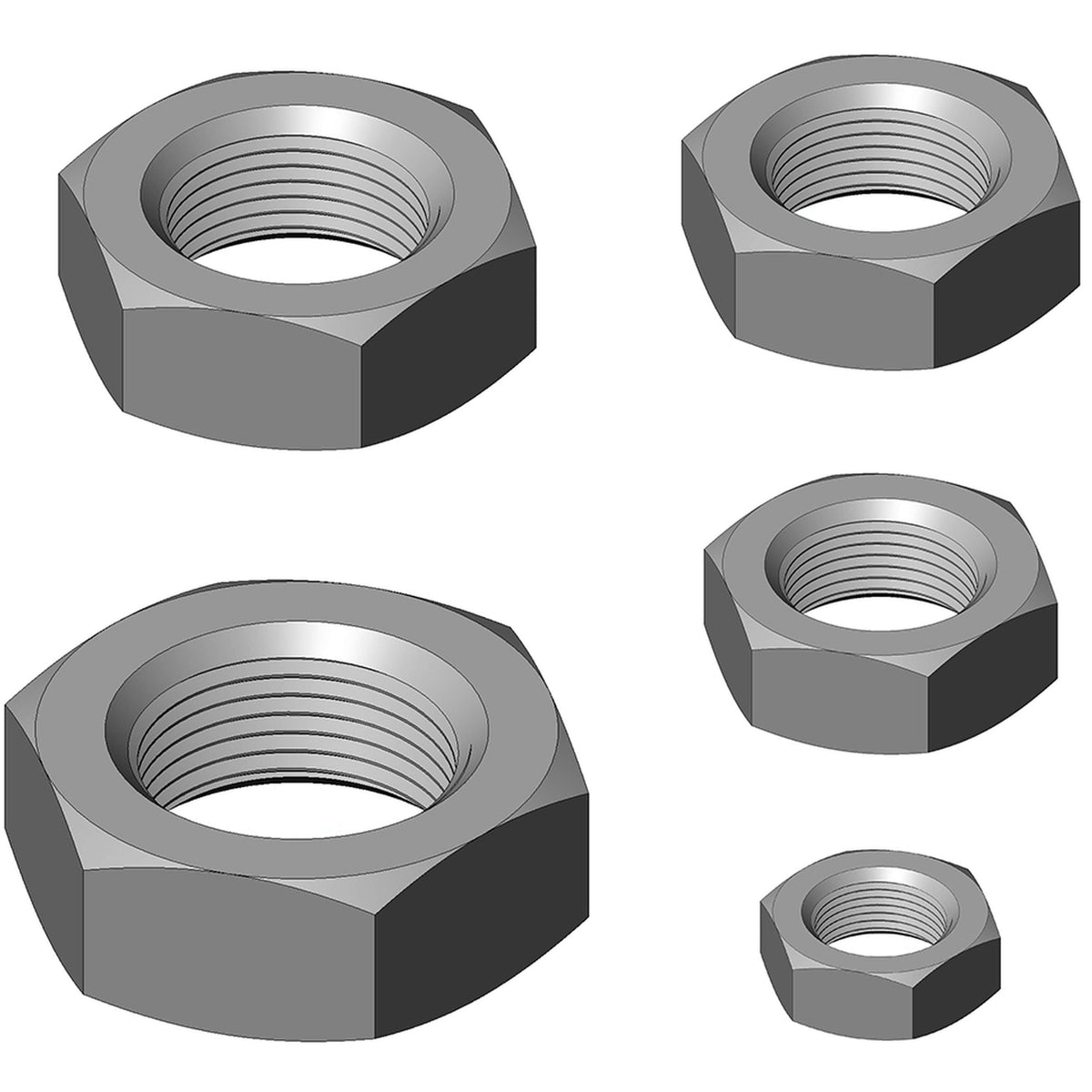 Camburg Heim Jam Nuts - 0.75"-16 RHT